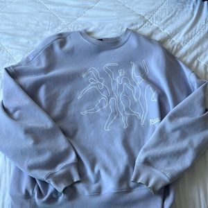 picasso inspired crewneck from pacsun
